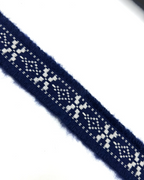 Pasmanterie costume populare 3,5cm Bleumarin