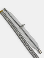 Fermoar metalic pentru genți 30cm Alb