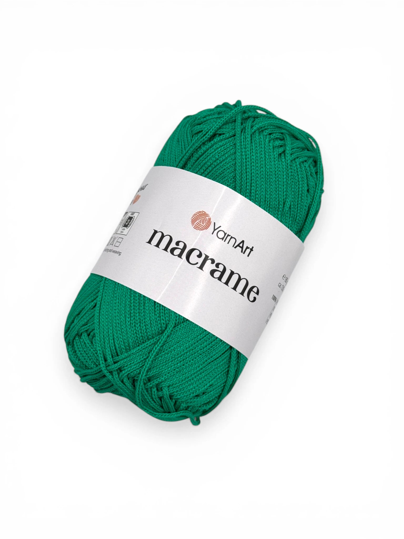 Fir crosetat, YarnArt Macrame 90g cod 168 verde
