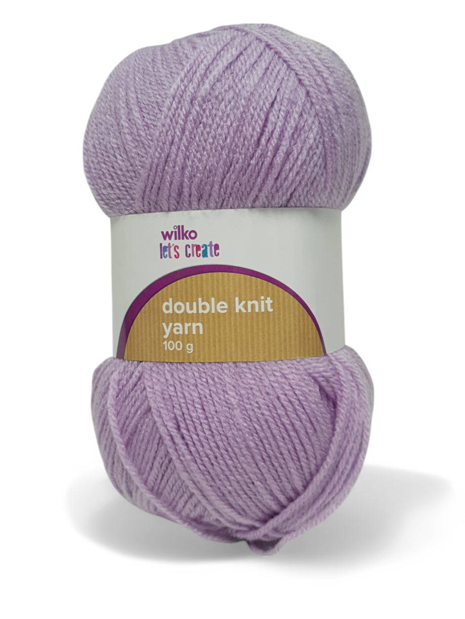 Fir textil, Wilko double knit, 100g, Mov-lila