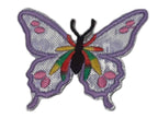 Embleme termo-adezive, model fluturi colorati, lungime 5cm