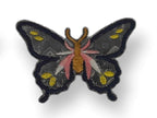 Embleme termo-adezive, model fluturi colorati, lungime 5cm