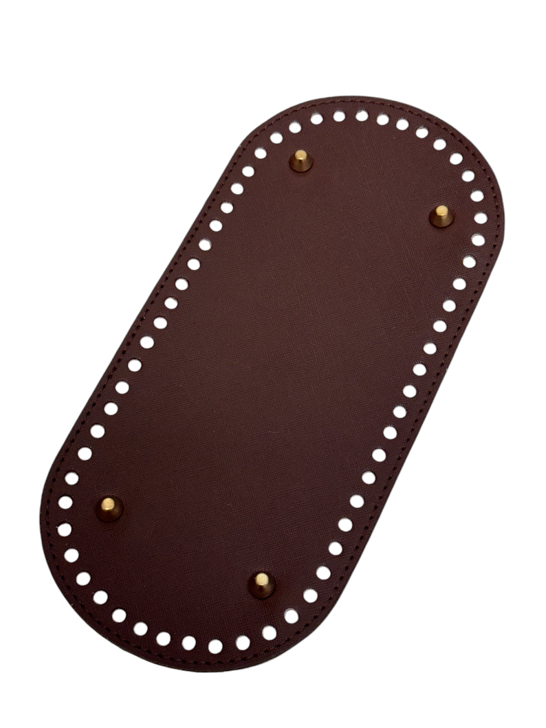 Fund geanta de tricotat 25 x 12 cm Maro