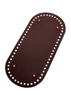 Fund geanta de tricotat 25 x 12 cm Maro