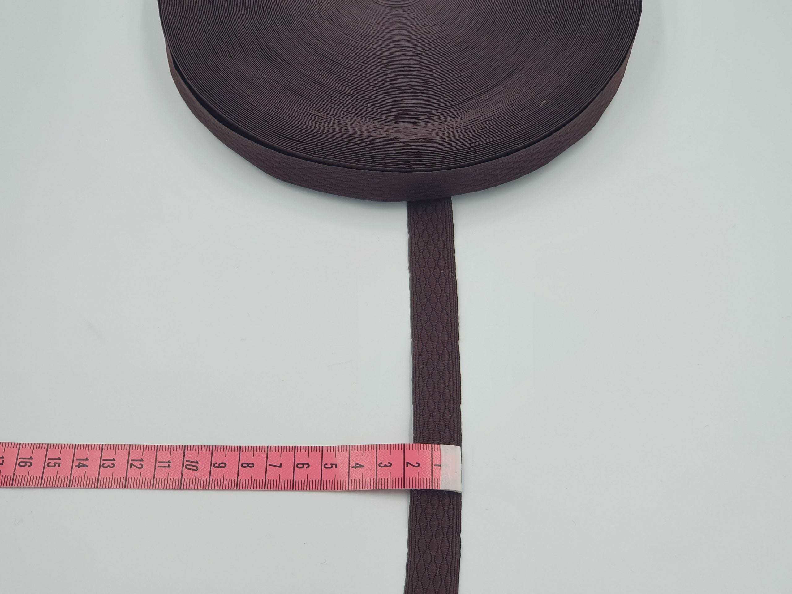 Galon de grade, culoare maronie, 20mm