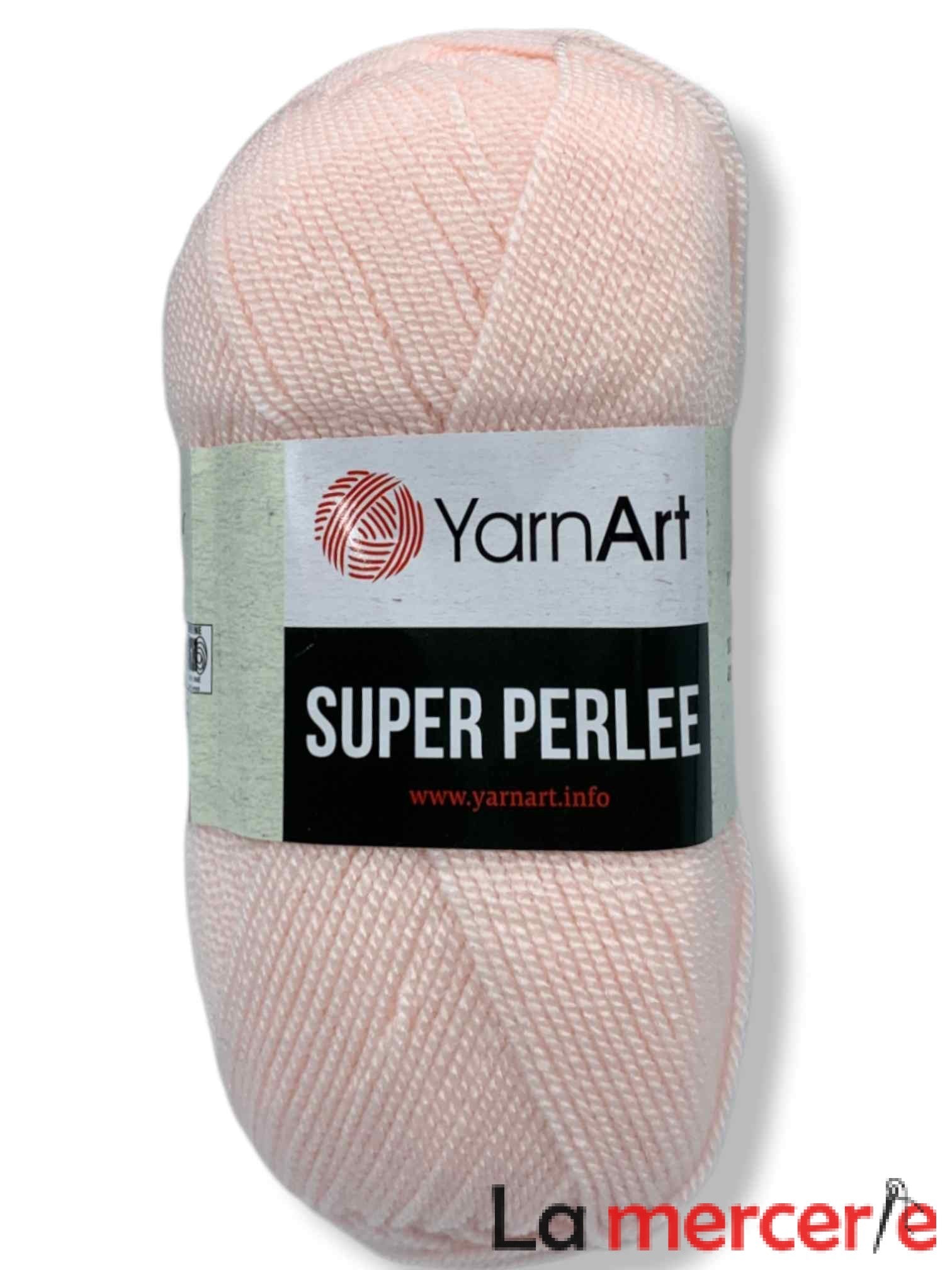 Fir Textil, subtire, pentru tricotat/crosetat, YarnArt Super Perlee, 100g, cod culoare 853
