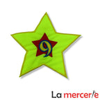 Emblema termo-adeziva, model steluta