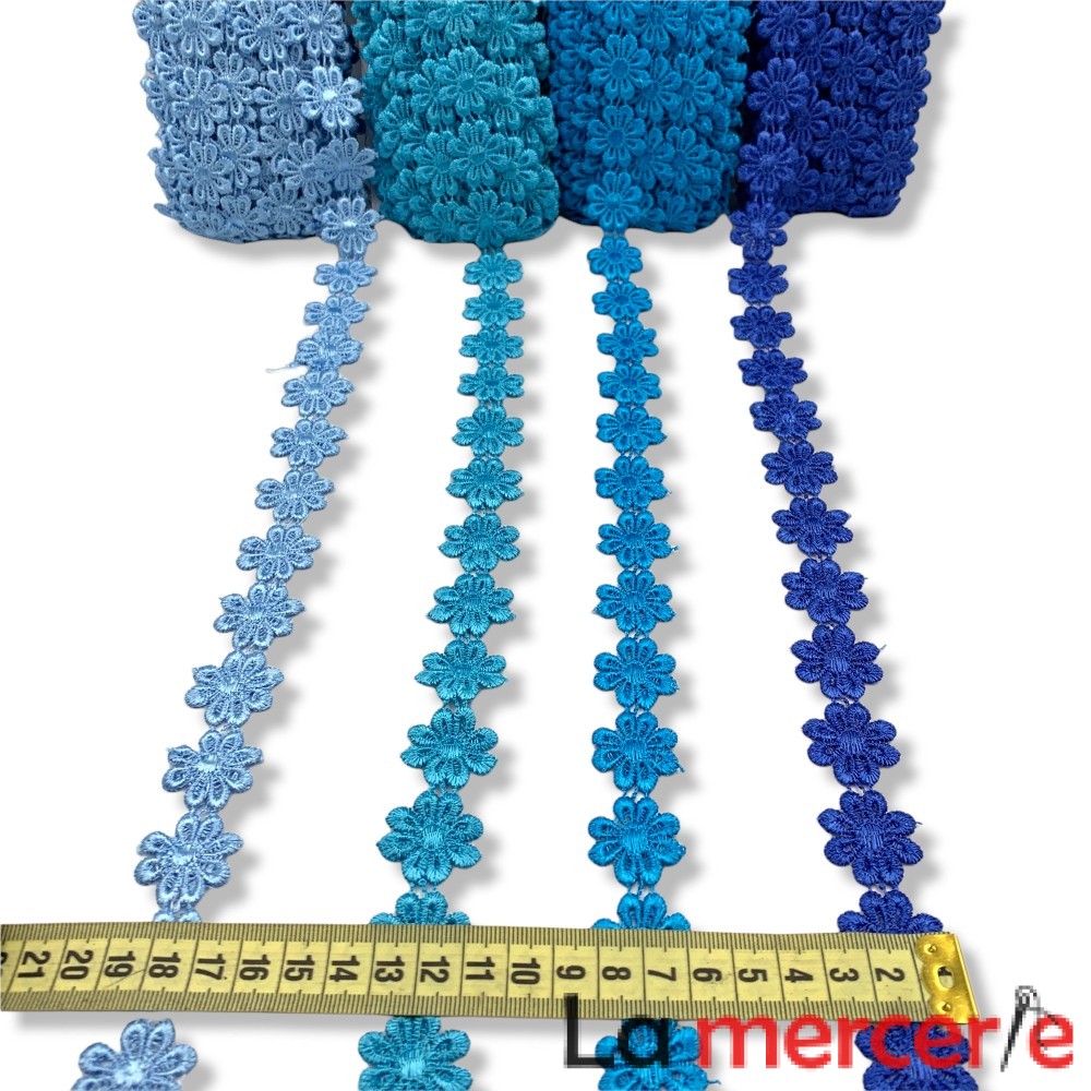Broderie din fir de matase, latime 2cm