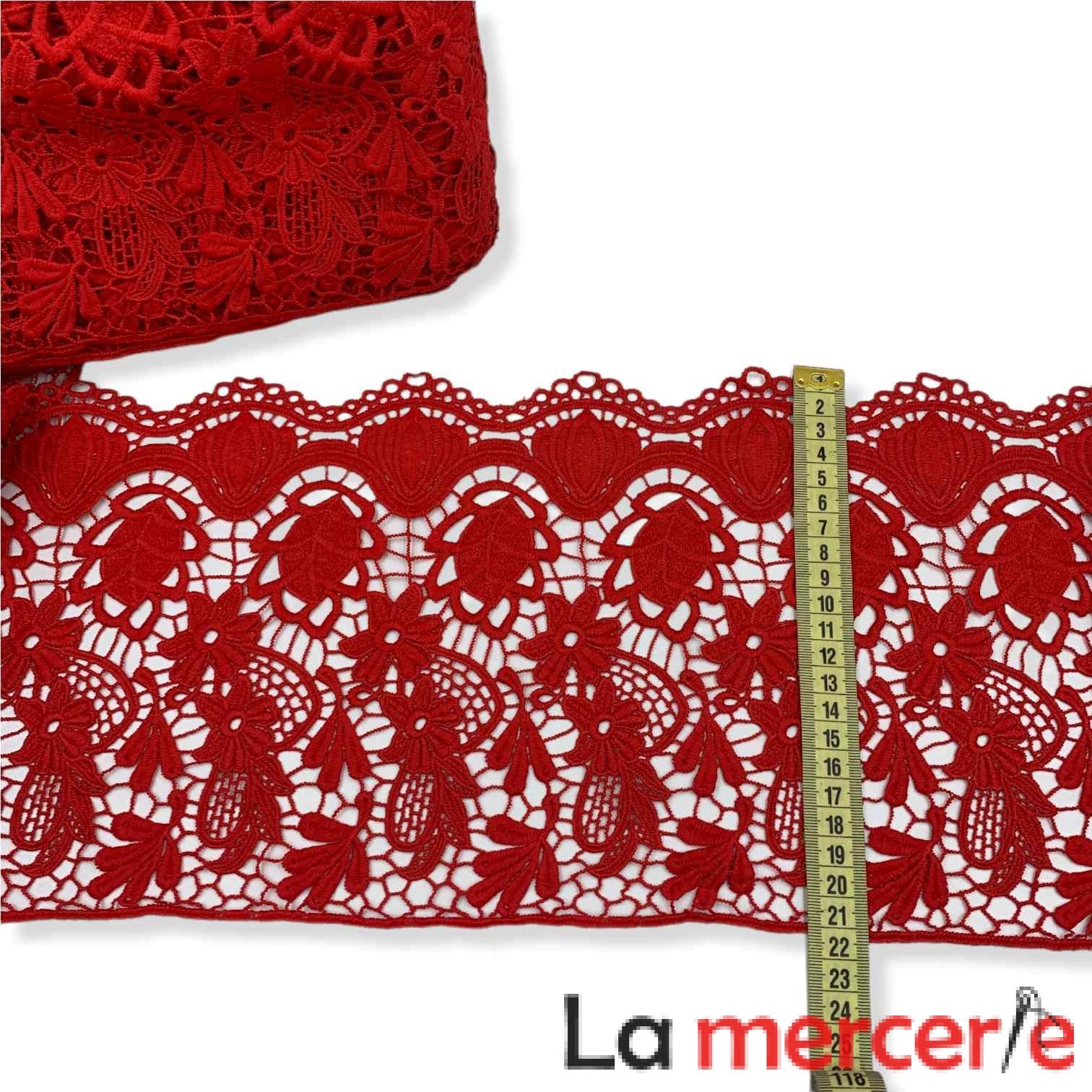 Dantela fixa, rosie, model floral, latime 21cm