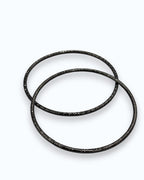 Manere Metalice Rotunde pentru Geantă Diametru 13 cm Negru