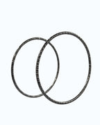 Manere Metalice Rotunde pentru Geantă Diametru 13 cm Negru