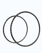 Manere Metalice Rotunde pentru Geantă Diametru 13 cm Negru