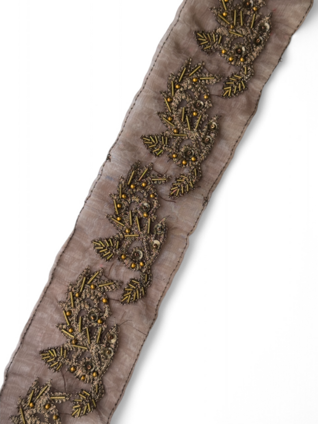 Pasmanterie maro roscat, 7cm