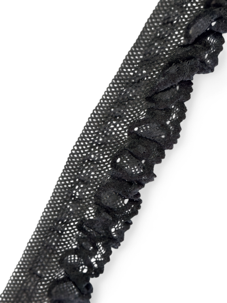 Pasmanterie elastica cu valonase,  6cm
