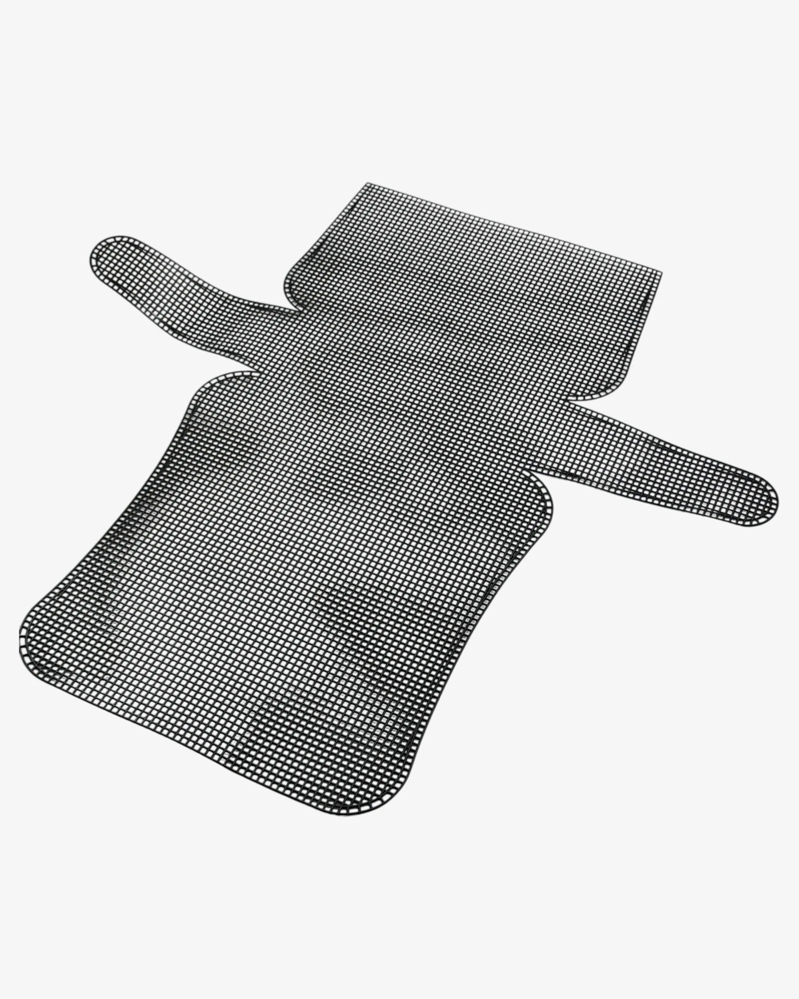 Plasa/ grila de plastic pentru Genți 27 x 15 x 7 cm neagra