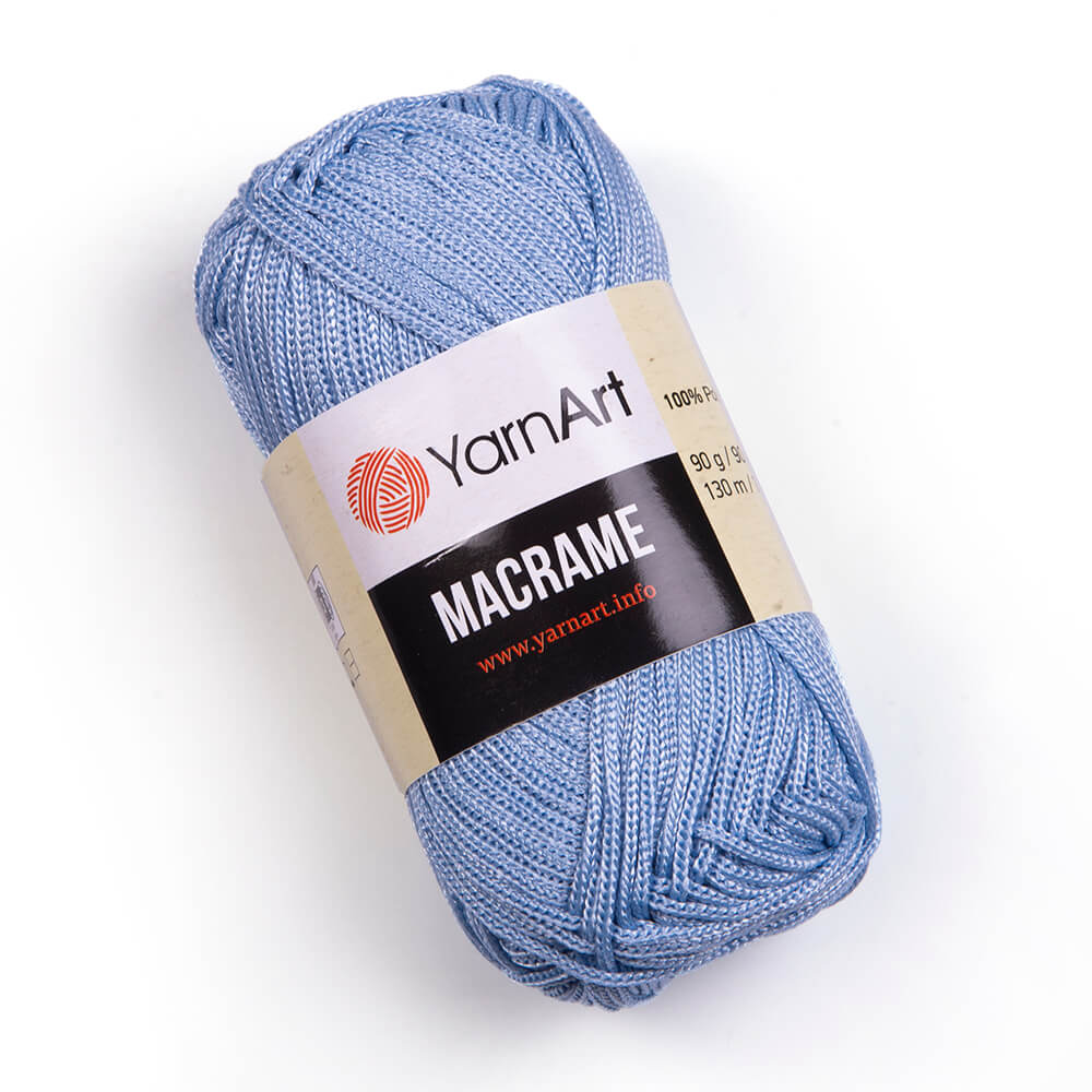 Fir crosetat, YarnArt Macrame, 90g, cod 133 Bleu